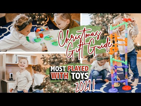 10 BEST GIFTS FOR TODDLERS | Christmas Gift Guide 2021 | Toys for Toddlers | The Carnahan Fam