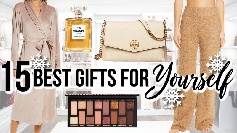15 BEST Christmas Gifts For YOURSELF! *so good*