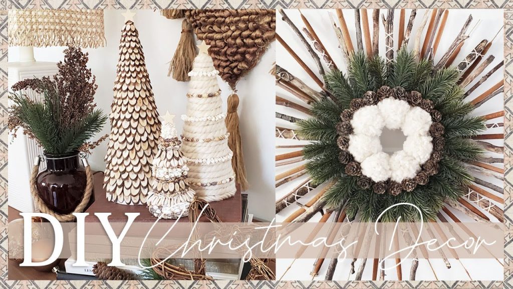 2 BOHO DIY CHRISTMAS DECORATIONS