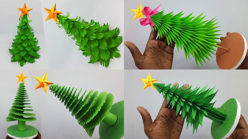 4 Amazing Paper Christmas Tree | Do It Together