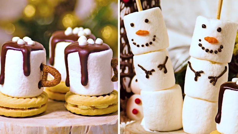 5 Last Minute Christmas Recipes | DIY Dessert Decoration | Christmas Food Hacks by Deli Wow