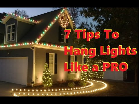 7 time-saving tips for installing Christmas lights FAST