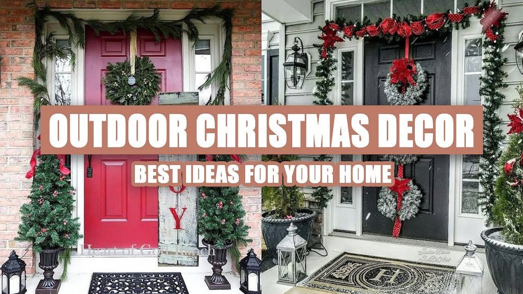 75+ Best Outdoor Christmas Decoration Ideas for Your House 2020