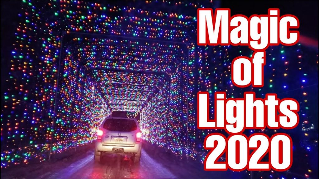 AMAZING CHRISTMAS LIGHTS MAGIC OF LIGHTS