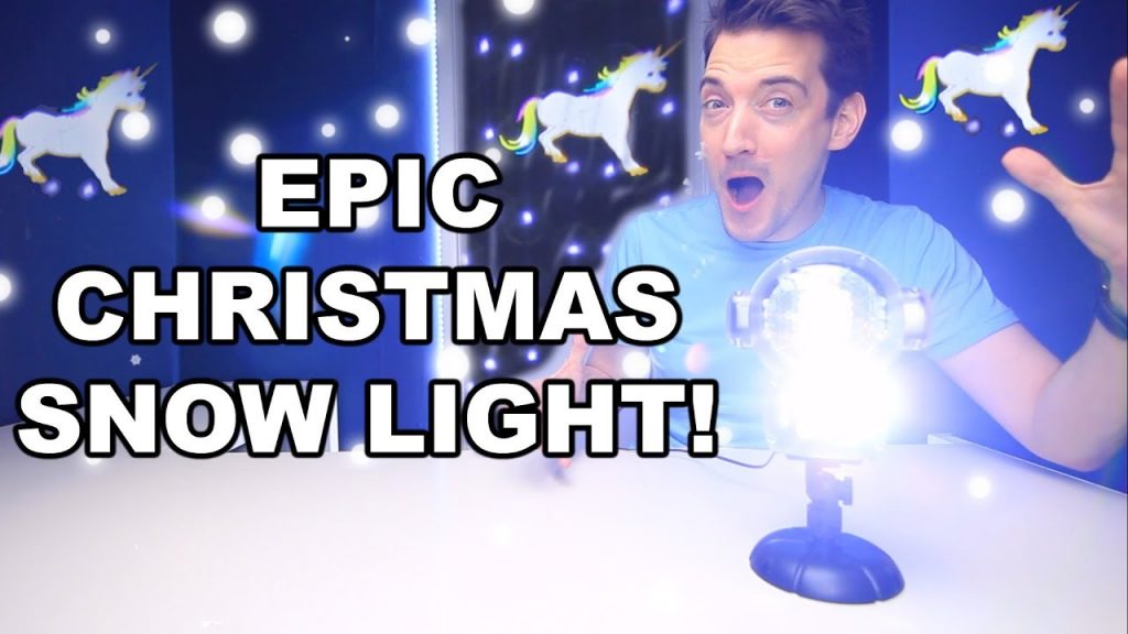 BEST CHRISTMAS SNOW LIGHT LED PROJECTOR? CHRISTMAS LIGHTS!