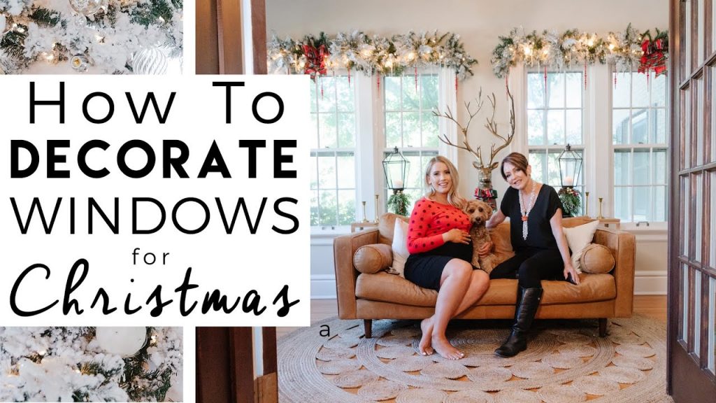 CHRISTMAS DECORATING | How to Decorate Windows for Christmas | Kinwoven Christmas