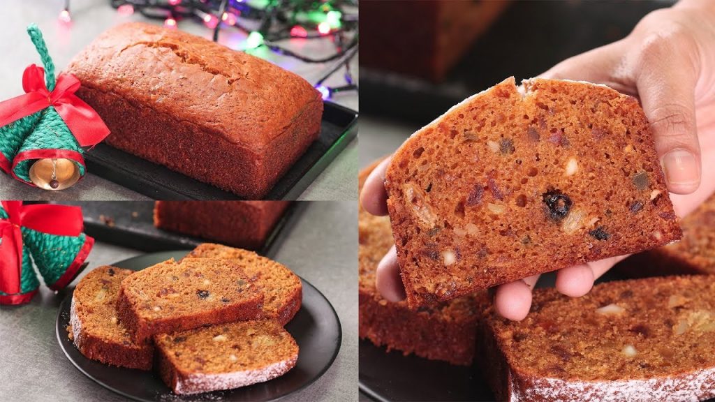 CHRISTMAS PLUM CAKE I EGGLESS & WITHOUT OVEN I CHRISTMAS FRUITS CAKE I CHRISTMAS SPECIAL