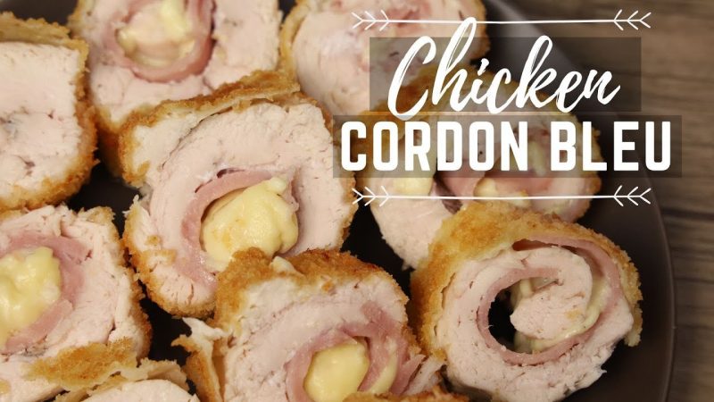 Chicken Cordon Bleu ( Chicken Recipe ) -Pinoy Christmas Recipes