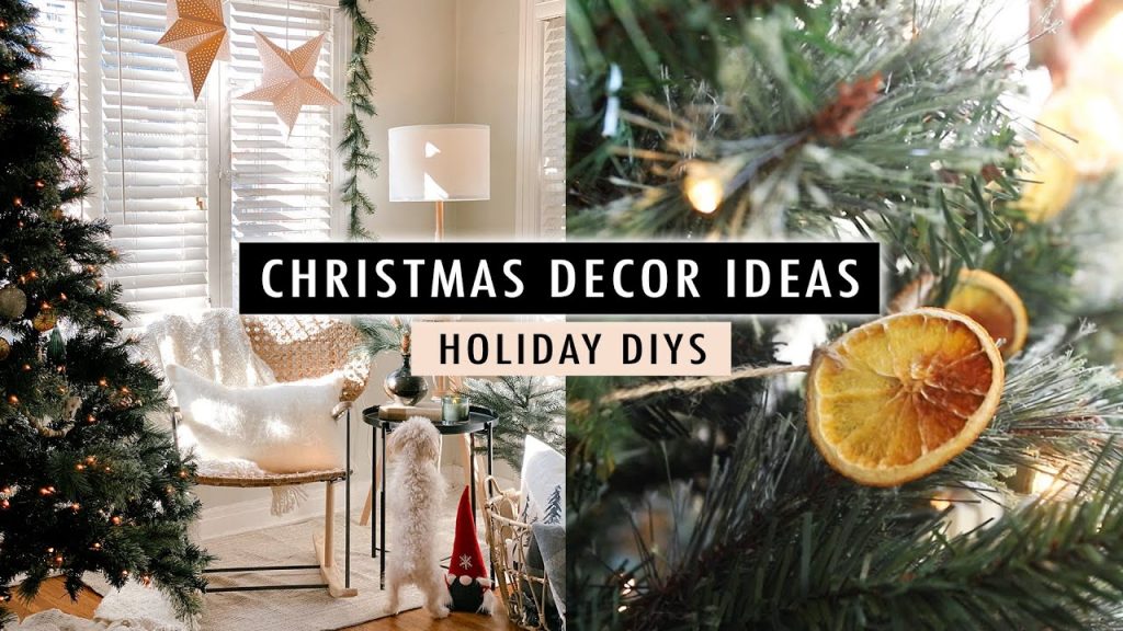 Christmas Decor Ideas + Holiday DIYs (Scandinavian Decor) | XO, MaCenna