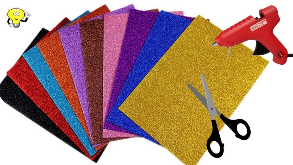 Christmas Decoration Ideas 2021 – DIY – Christmas Ornament Tutorial – Glitter Foam sheet – Foamiran