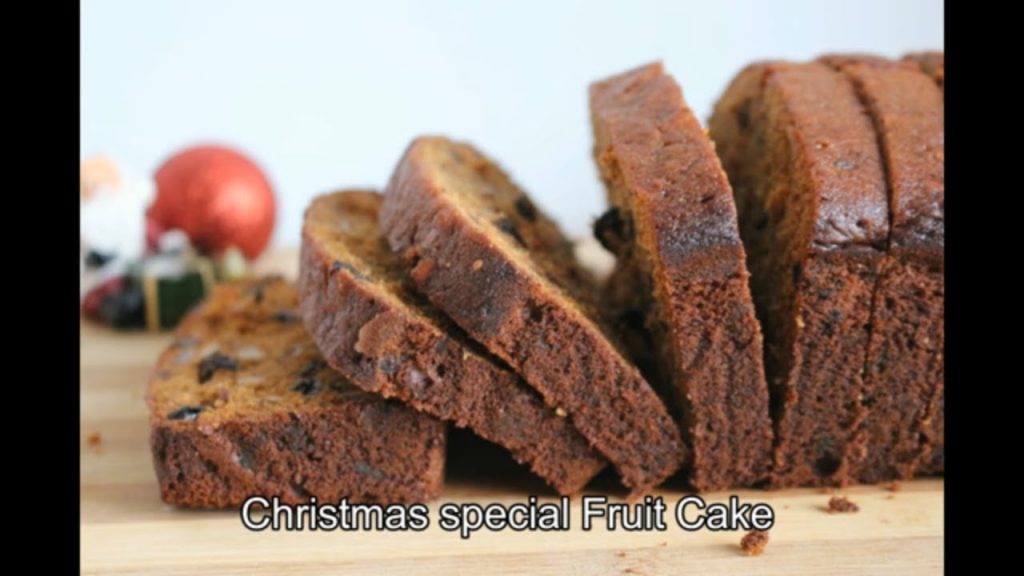 Christmas Fruit Cake Recipe with Rum l Kerala Plum Cake Recipe