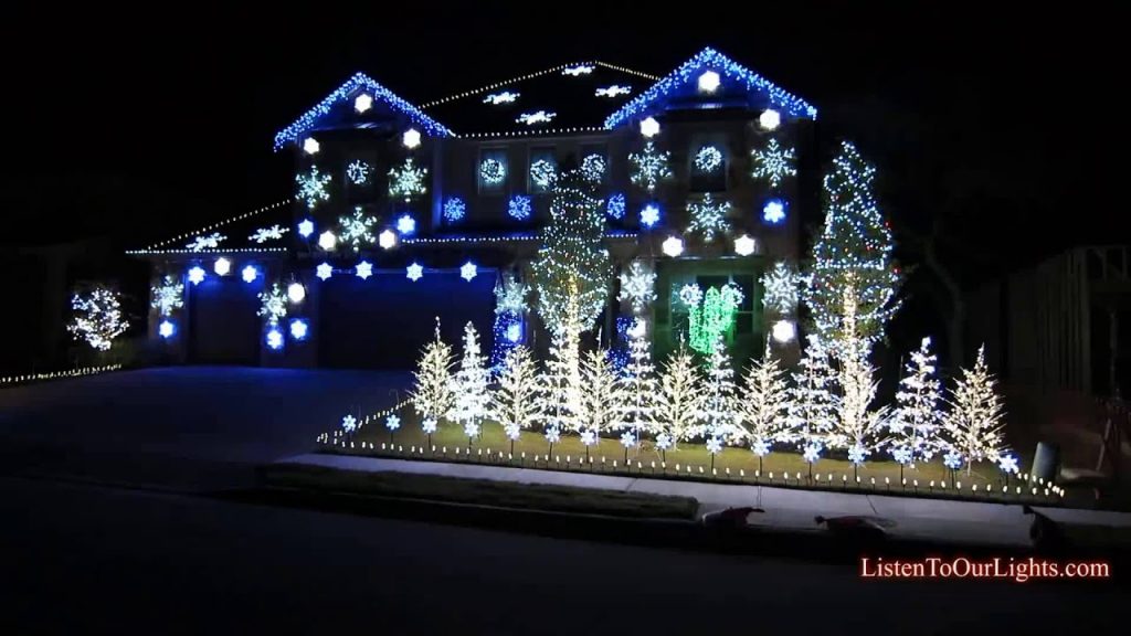 Christmas Lights Gangnam Style (Original)