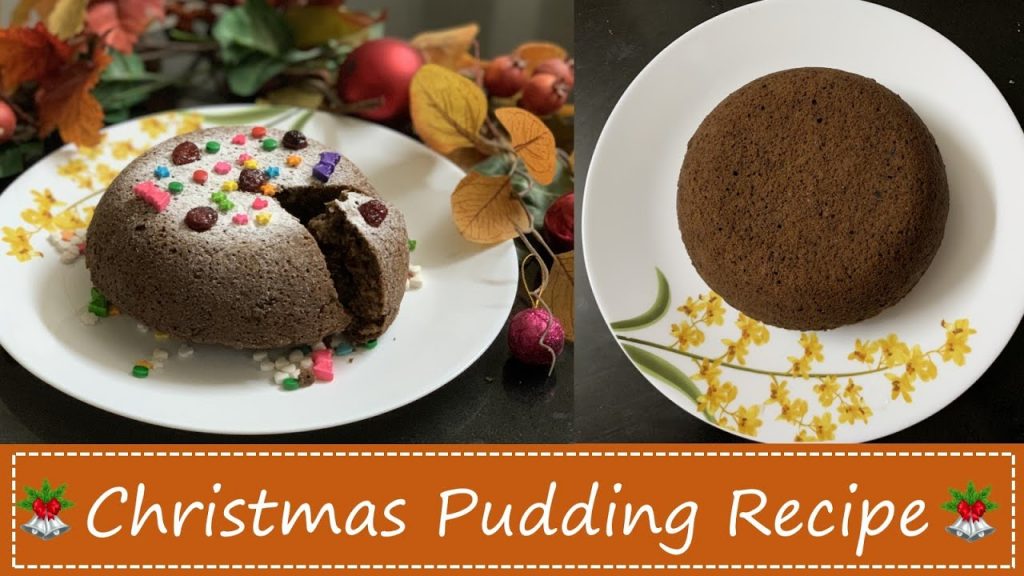 Christmas Pudding Cake Recipe – Easy Christmas Pudding without alcohol – Christmas Dessert Recipes