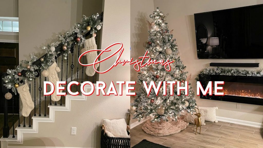 DECORATE WITH ME CHRISTMAS 2020 | CHRISTMAS DECOR IDEAS | DECORATING MY NEW HOUSE FOR CHRISTMAS!!