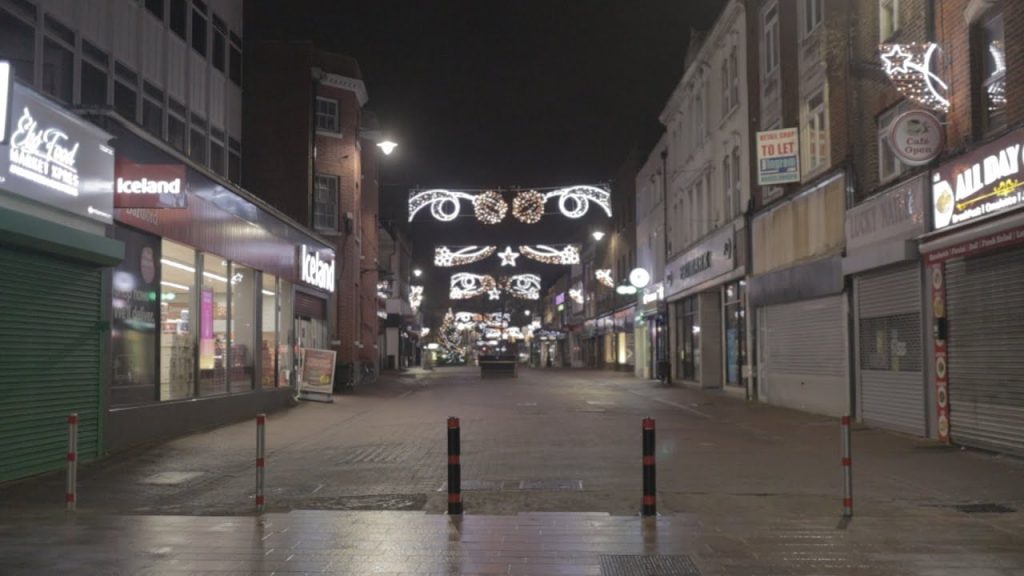 Dartford High Street Christmas lights are now on!