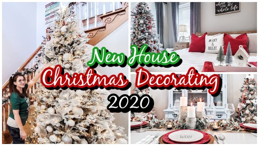 Decorating My New House for Christmas! Clean & Decorate With Me for Christmas 2020