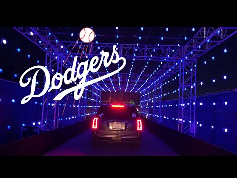 Dodgers Holiday Festival 2020 | Dodger Stadium Christmas Lights Drive-Thru