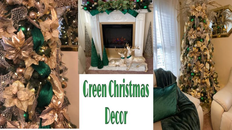 Forest Green Christmas Decorations/Decoracion de Navidad Verde/ Christmas Green
