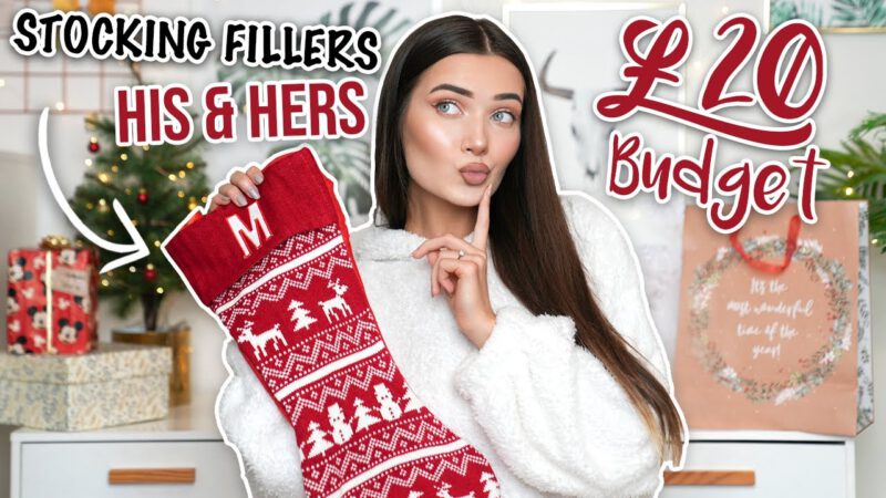 HIS & HERS CHRISTMAS STOCKING FILLER GIFT IDEAS UNDER £20!