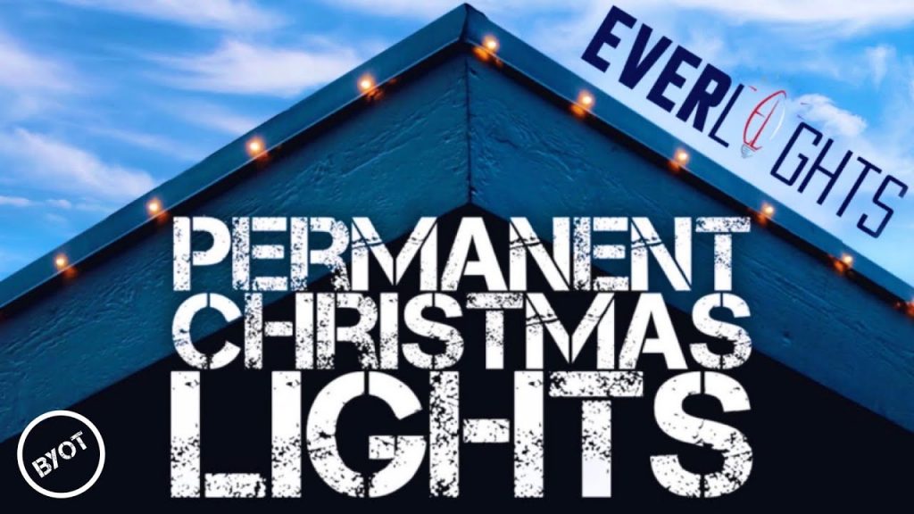 HOW TO INSTALL PERMANENT CHRISTMAS LIGHTS : EVERLIGHTS