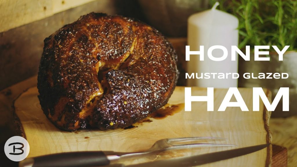 Honey Mustard Glazed Ham | Christmas Recipe | Barbechoo Cooks