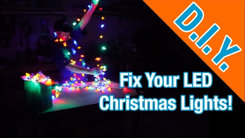 How to Fix LED Christmas Lights