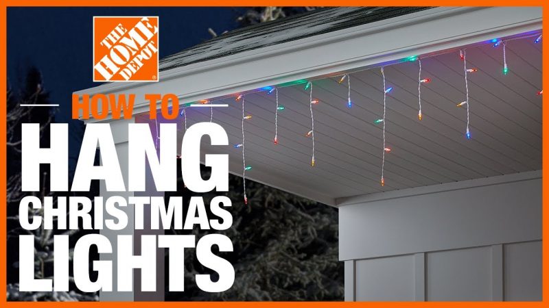 How to Hang Christmas Lights | The Home Depot