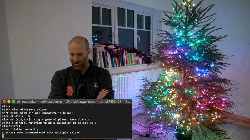 I run untested, viewer-submitted code on my 500-LED christmas tree.
