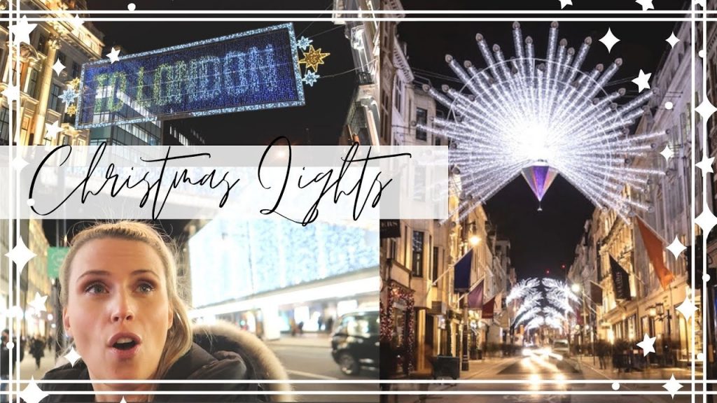 London Oxford Street Christmas Lights 2020