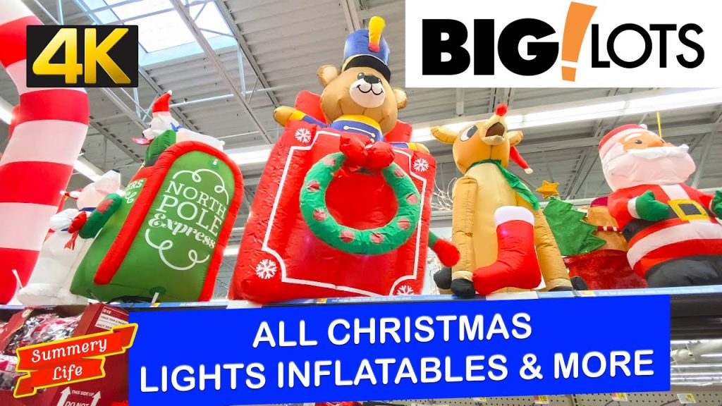 NEW 2020 BIG LOTS CHRISTMAS LIGHTS INFLATABLES AND ALL CHRISTMAS OUTDOOR DECORATIONS