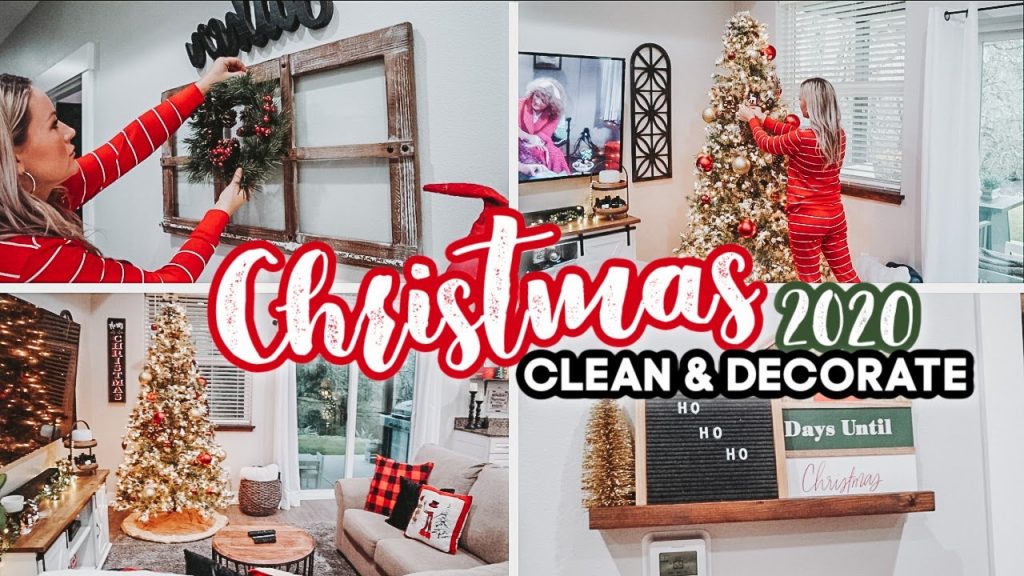 *NEW* 2020 CHRISTMAS DECORATE WITH ME | CHRISTMAS DECOR | CLEAN + DECORATE WITH ME