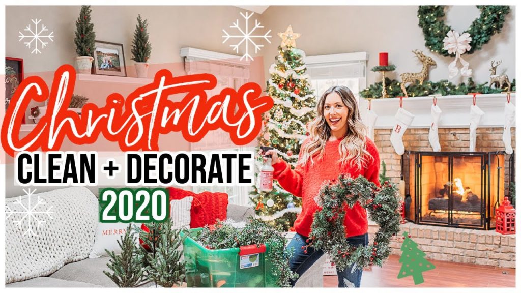 NEW CLEAN + DECORATE WITH ME FOR CHRISTMAS 2020! @Brianna K 2020 CHRISTMAS DECOR PART 1