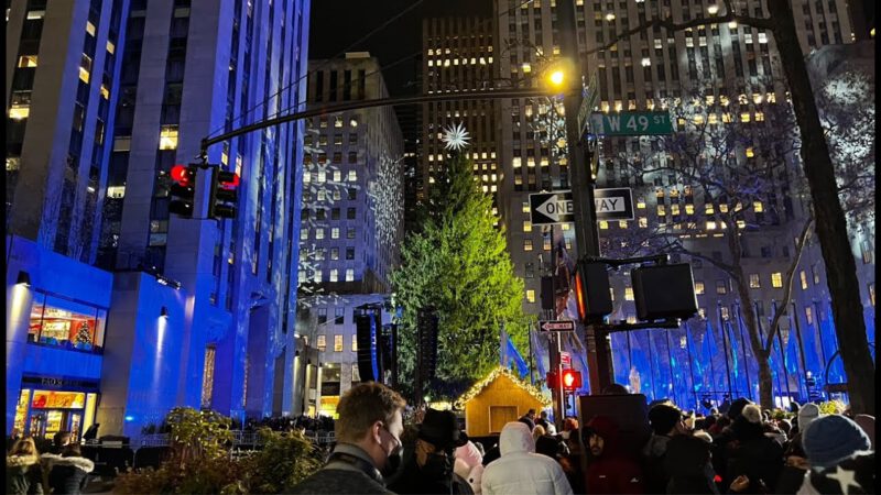 NYC LIVE Rockefeller Center Christmas Tree Lighting (December 1, 2021)