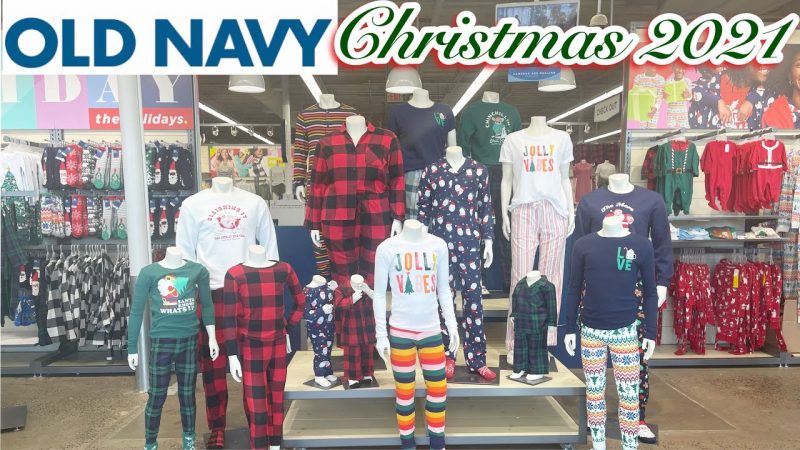 Old Navy Christmas 2021 *Family Christmas PJs Sweaters Boots Flannels & More
