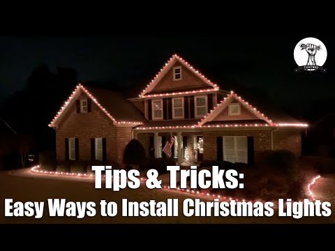 🎅🏻 Part 1: Installing Christmas Lights on Your Roof Line And House