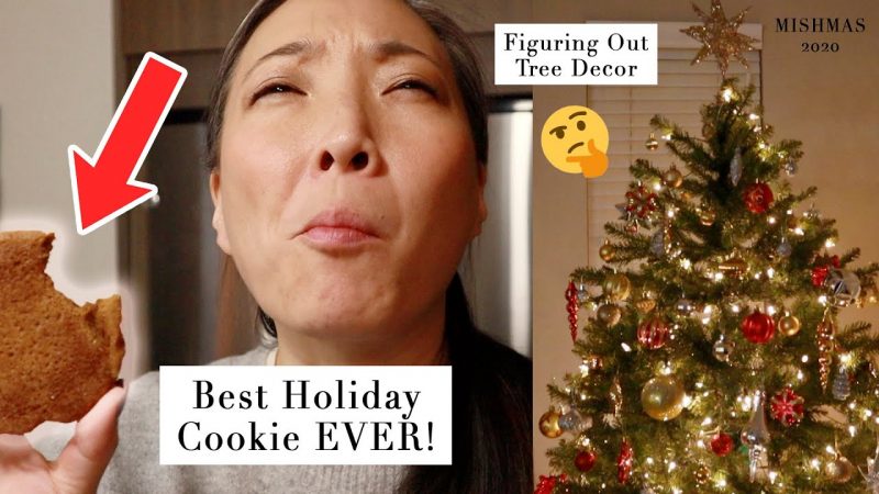 The BEST Holiday Cookie Recipe and Christmas Tree Decorating #mishmas2020