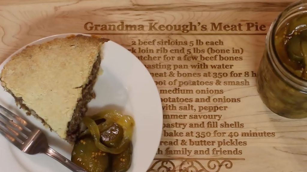 Traditional Acadian Tourtière Christmas Meat Pie Recipe | Learn How To Make CANADIAN MEAT PIE!