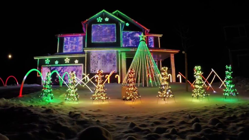 Trista Lights 2016 Christmas Light Show – Featured on ABC's The Great Christmas Light Fight