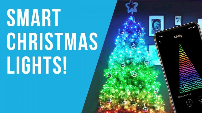 Twinkly Lights Review - The BEST Smart Christmas Lights! Twinkly Christmas Lights!
