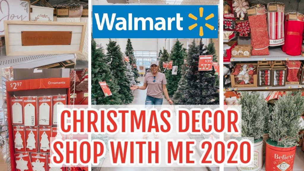 🎄ULTIMATE CHRISTMAS 2020 SHOP WITH ME AT WALMART! | AFFORDABLE FARMHOUSE CHRISTMAS DECORATIONS