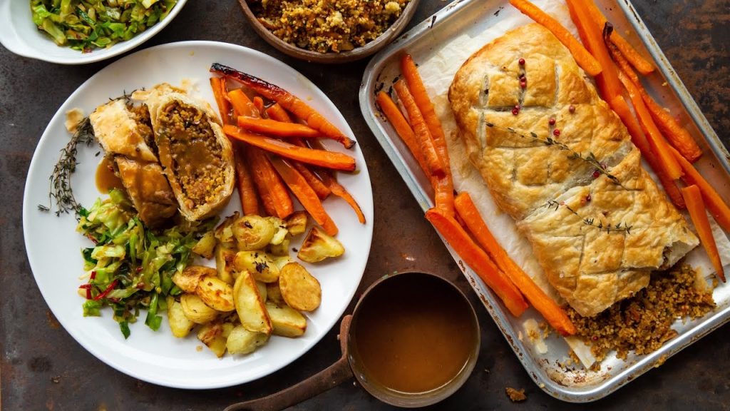 Vegan Wellington | VEGETARIAN VEGAN CHRISTMAS RECIPE