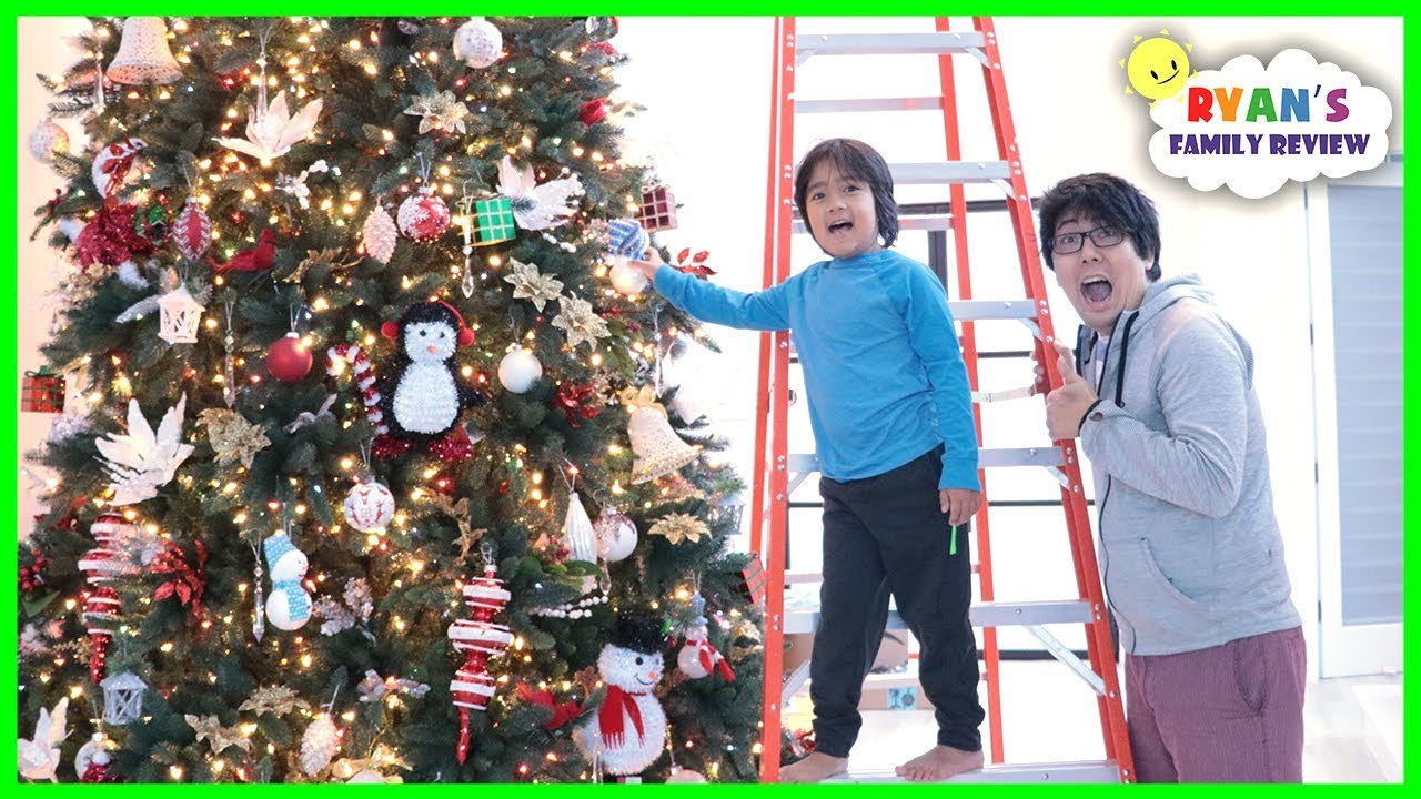 We put up a Giant Christmas Tree for Christmas!!!
