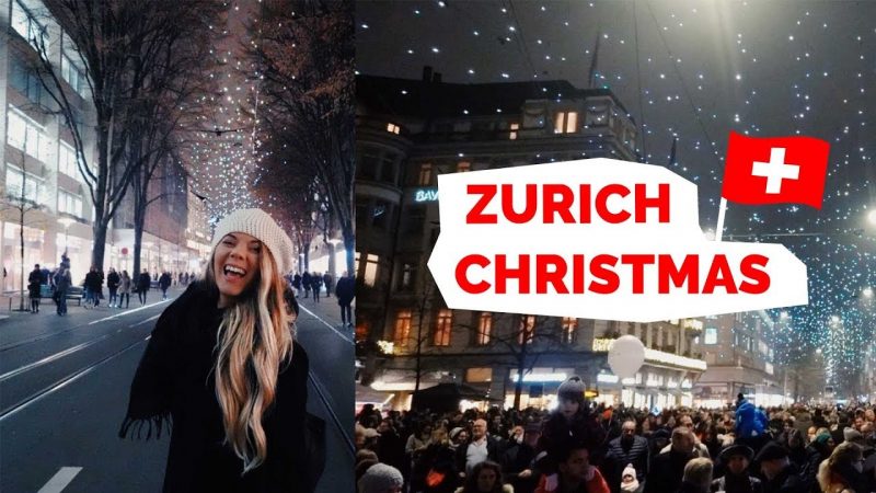 Zurich, Switzerland | Christmas Lights and Market
